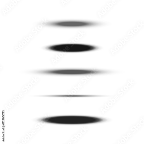 Realistic Oval Drop Shadows for Product Mockups and UI Design Elements