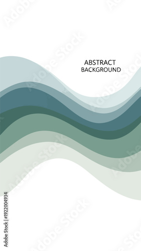Abstract Wavy Lines Design Element.