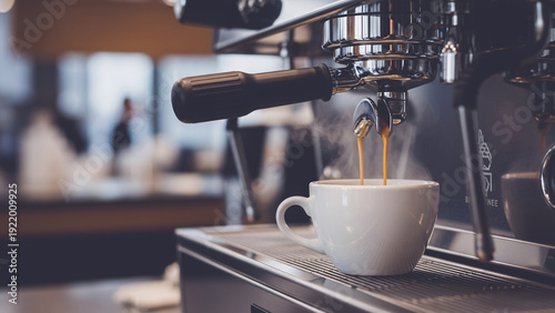 high quality espresso coffee making background image