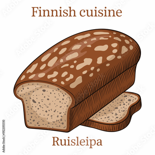 ruisleipä, the traditional finnish rye hole bread, is a rustic flat loaf featuring a distinct center hole, representing an iconic staple of authentic nordic cuisine and culture.