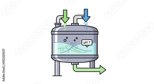 Wastewater Treatment Tank System.