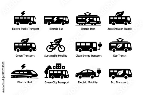 Icons of sustainable transport: electric vehicles and green mobility solutions
