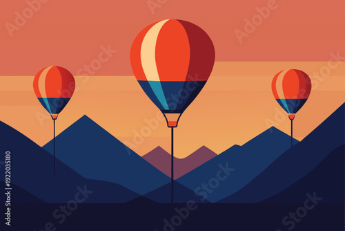 Realistic 3D rendered balloons with PSD files for easy website header customization, adding a festive and playful touch to online designs.