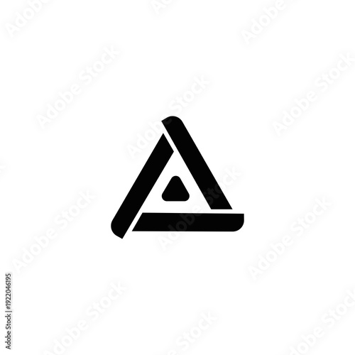 Minimal Geometric Triangle Letter A Logo for Corporate Identity and Digital Applications Free Download Minimal Geometric Triangle Letter A Logo for Corporate Identity and Digital Applications - GFXLoad