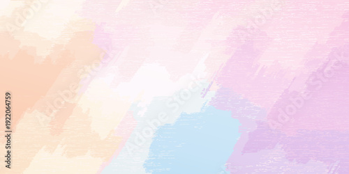 Watercolor Pastel Abstract Illustration Background Set with Soft Gradients and Artistic Brush Strokes for Design, Social Media, Baby Shower, Wedding and Minimalist Layouts.