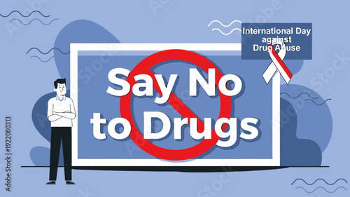 Say No to Drugs Awareness Poster