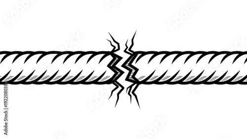 Broken Twisted Rope