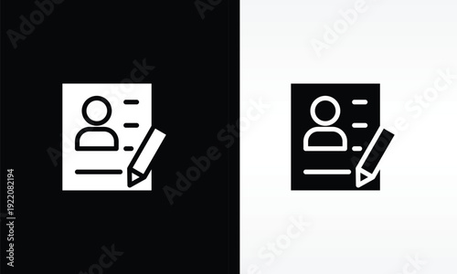 Applicant Vector, Icon Or Logo Sign Isolated Symbol Illustration