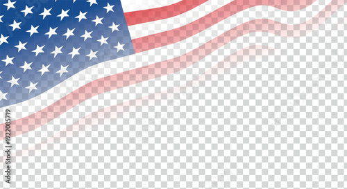 American flag background