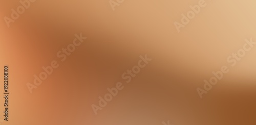 Abstract warm gradient background featuring smooth blurred tones of brown, tan, and earthy orange for design use.