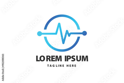 Heart Rate Pulse Medical Logo