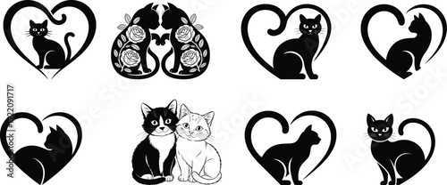 
Cat Love Svg Bundle