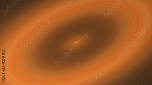 Abstract Orange and Brown Circular Motion Background.