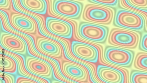 Hypnotic Pastel Swirls - A Mesmerizing Abstract Motion Background.