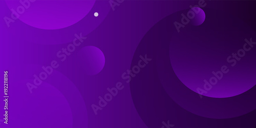 Purple gradient geometric shapes background. Vector illustration