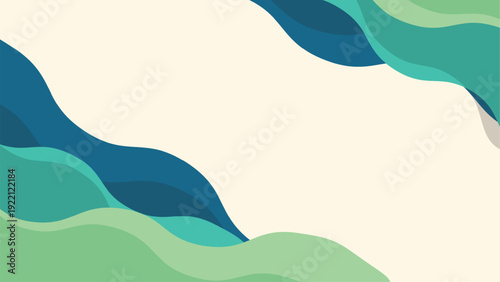 Colorful wave shapes abstract background curve wavy for business luxury design EPS 10