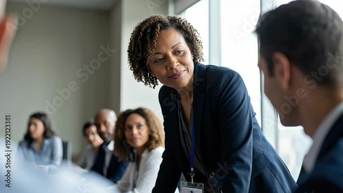 Emotional intelligence leader business meeting emotional intelligence leader business meeting