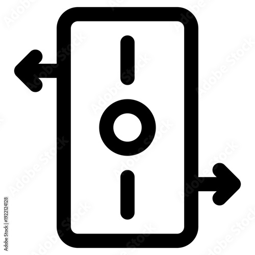 A clear vector icon for width adjustment, horizontal scaling, and responsive design. Perfect for UI/UX elements.