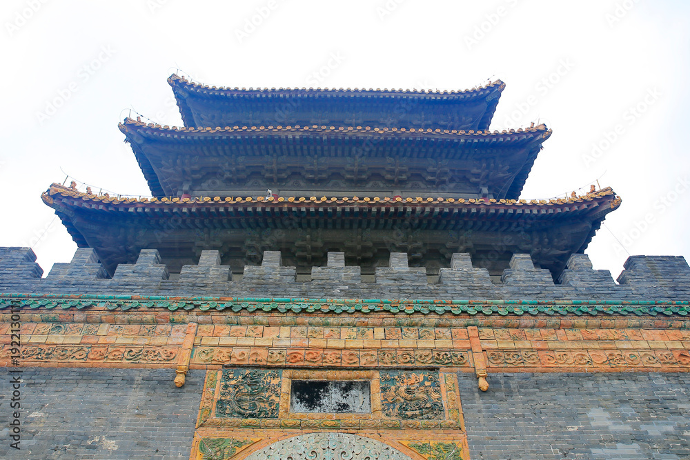 Fototapeta premium Traditional style architecture in China