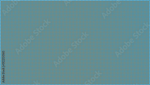 Seamless Orange Polka Dot Pattern on Blue Background – Retro Geometric Abstract Texture Design