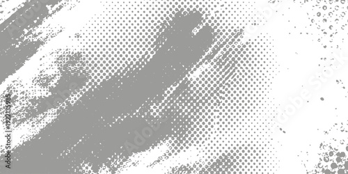 An abstract grunge background vector illustration featuring a world map silhouette and halftone dot pattern texture as a global business wallpaper design element