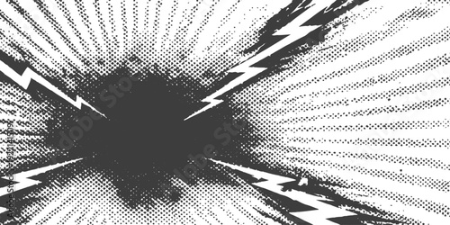 Abstract black and white grunge background featuring a textured vector pattern with 3d line art for a modern business web backdrop design