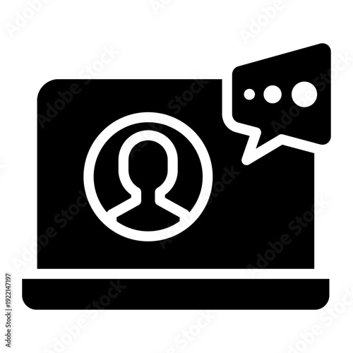 testimonial Solid icon