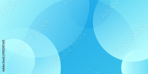 Abstract round blue background. Vector illustration