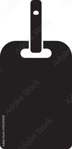 Cleaning dustpan and household waste collection icon