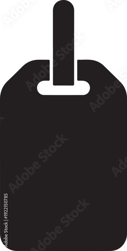 Cleaning dustpan and waste collection tool icon