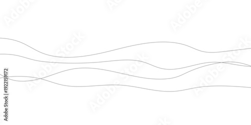 Business background lines wave abstract stripe design. Abstract wave digital element for design. Curved wavy line design element. Technology, data science, geometric border pattern.