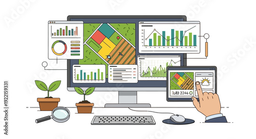 Digital Farming Technology and Data Analysis for Agriculture.