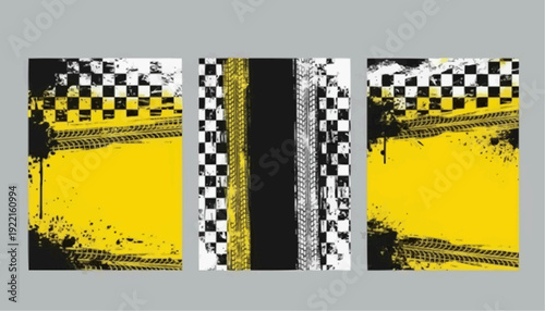 yellow and black background