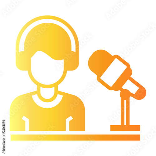 broadcast Gradient icon