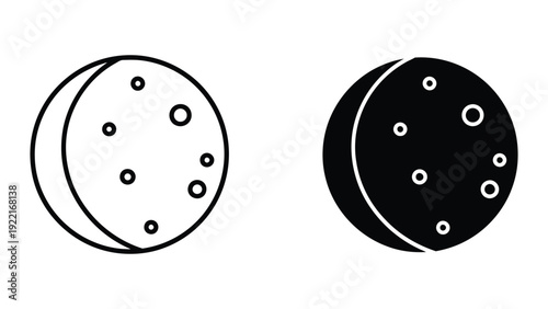 Moon Phases Illustration