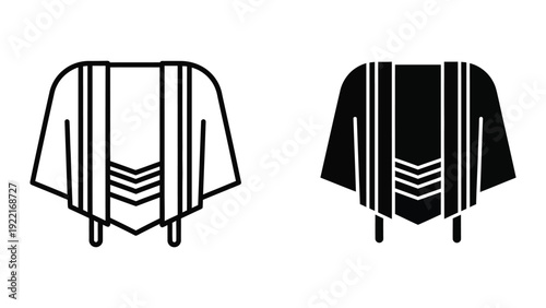 Poncho vector illustration