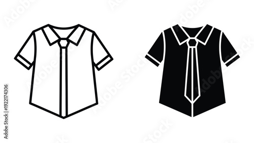 Black and white baby romper illustration