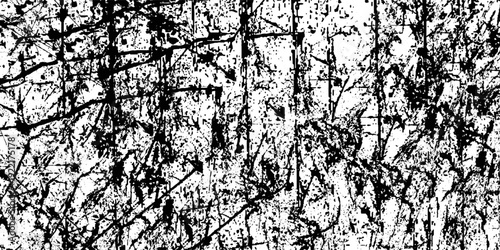 Crack seamless pattern. Repeating crackle texture. Black stone effect on white background. Repeated ground structure for prints design.eps,10