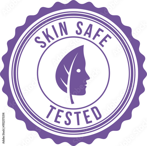 Skin Safe Tested Seal for Cosmetic and Personal Care Products