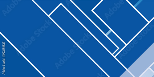 Abstract stripe blue background with dynamic effect. Motion vector Illustration with white lines decoration. Trendy dark navy blue gradients. Can be used for advertising, marketing, presentation