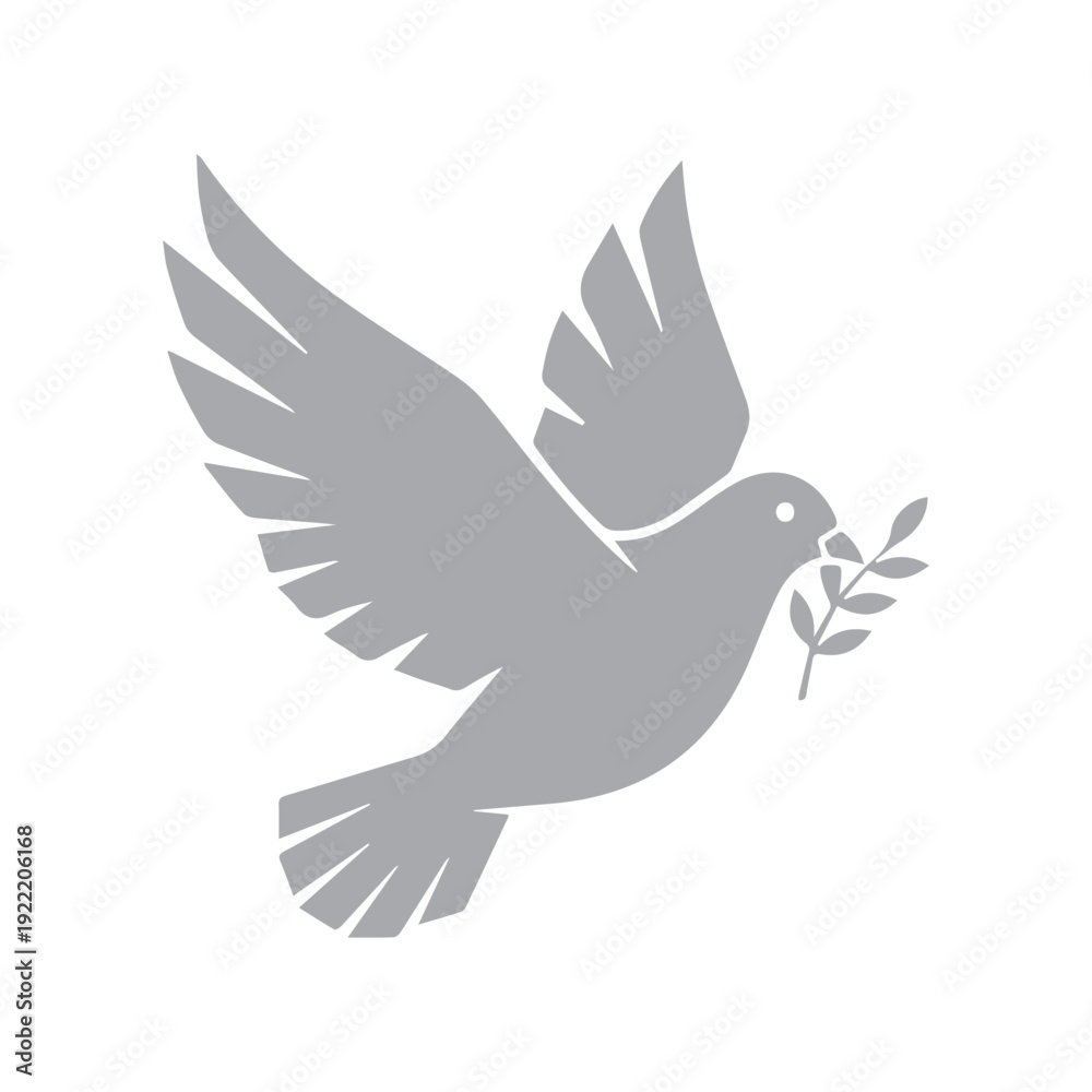 Obraz premium Peace Dove Icon