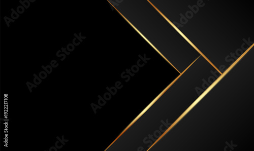 Geometric lines intersecting on a dark surface, viewed from above, featuring a modern abstract composition 