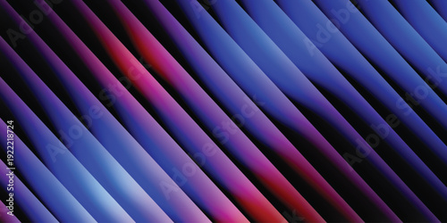 Vibrant colorful abstract background with dynamic diagonal stripes, modern vector art for creative designs, digital art