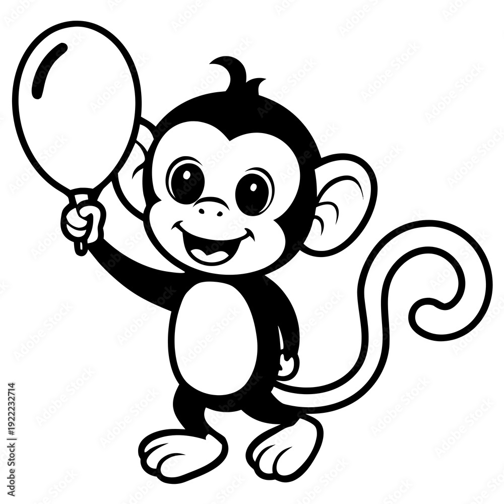 Fototapeta premium monkey 