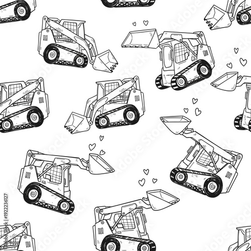 High Tech Futuristic City Center at Night Lighting