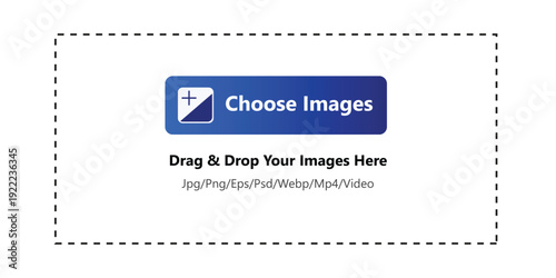 Cloud storage upload interface element