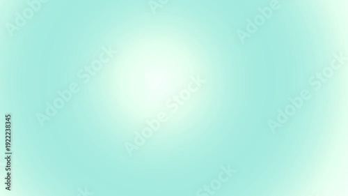 A serene and dynamic abstract background features a soft radial gradient animation. A gentle mint green or light teal circle gracefully expands from the center, smoothly transitioning to fill the enti