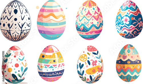 Œufs de Pâques colorés – Décoration festive et gourmande