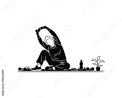 Senior Citizen vector silhouette illustration design, senior citizen vector, elderly person silhouette, old man silhouette vector, old woman silhouette vector, senior people vector illustration