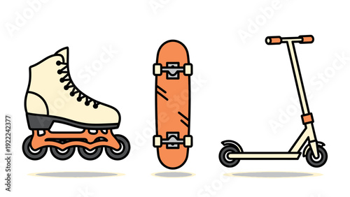 Rollerblade Skateboard Scooter